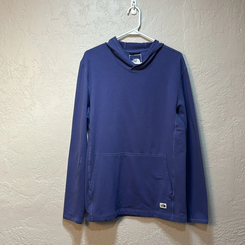 The North Face Blue Purple Slim Fit Hoodie Size L